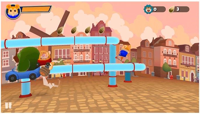hamsterdam parcours obstacles speed runner