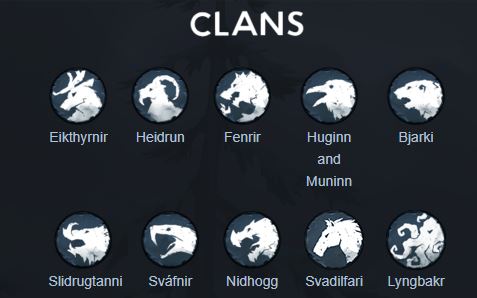 northgard clans