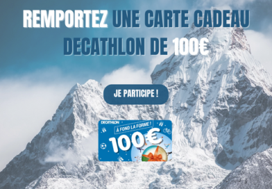 Jeu-concours – gagnez une carte cadeau Decathlon de 100€ !