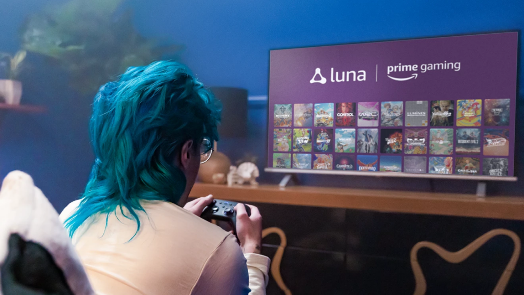 Luna service de cloud gaming Amazon