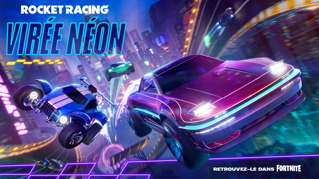 Rocket Racing Neon Rush