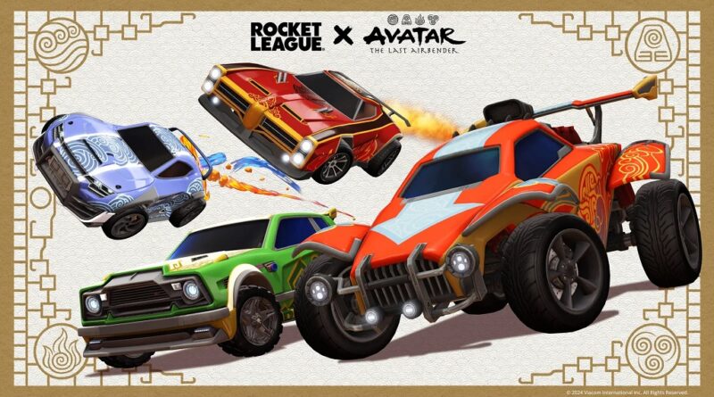 Rocket League Avatar, le dernier maître de l'air