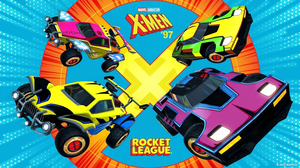 rocket league x-men 97