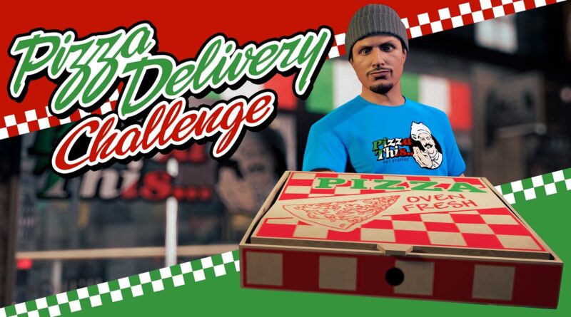 GTA Online Pizza Delivery Challenge
