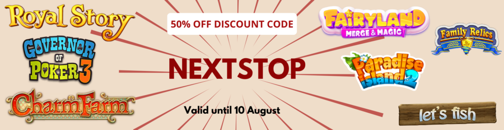 banner discount code NEXTSTOP