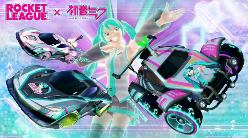 Rocket League x Hatsune Miku