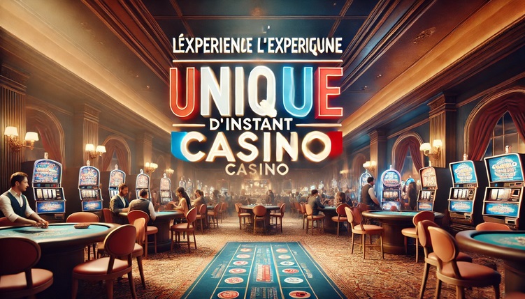 Découvrez l'expérience unique d'Instant Casino