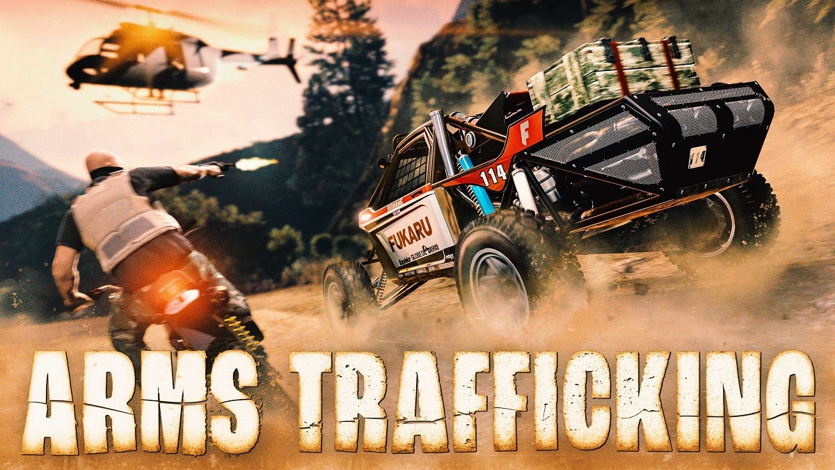 GTA Online Arms Trafficking