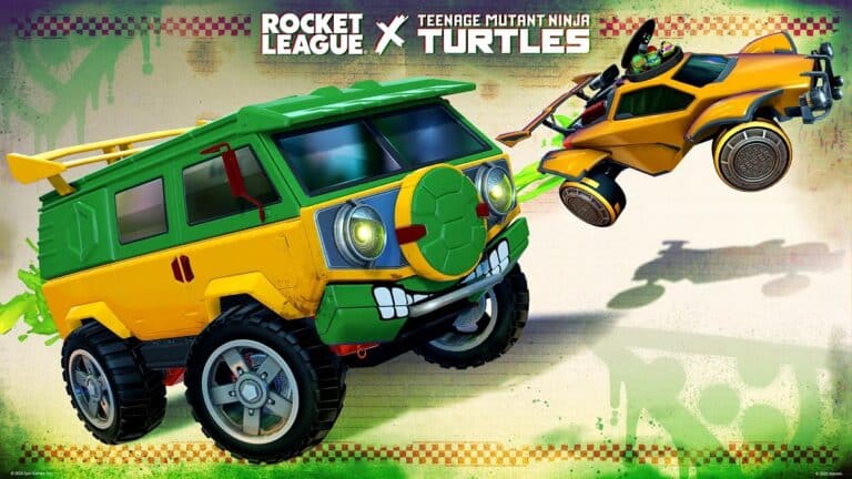 Rocket League Teenage Mutant Ninja Turtles