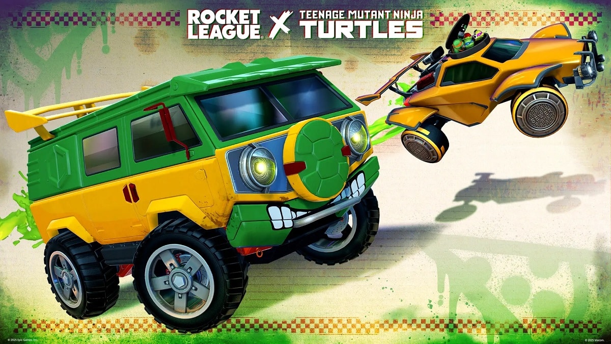 Rocket League Teenage Mutant Ninja Turtles
