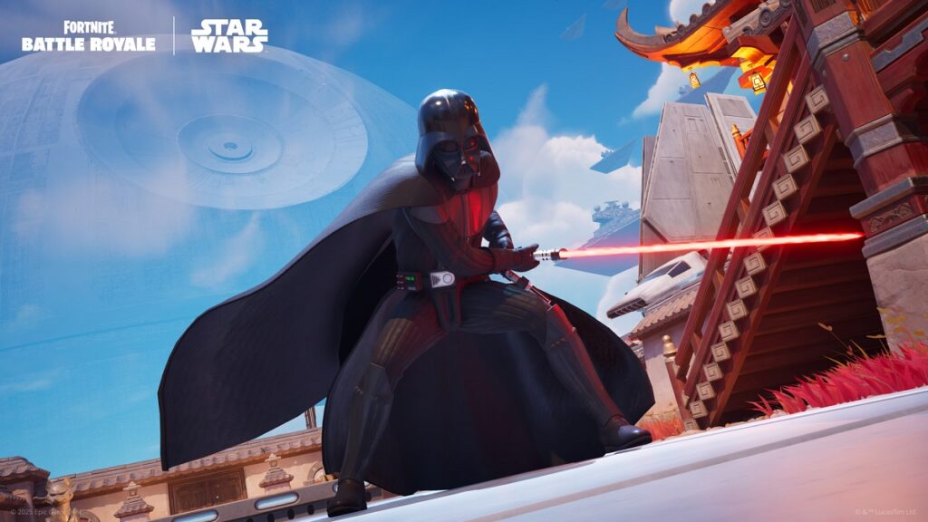 Dark Vador parle dans Fortnite