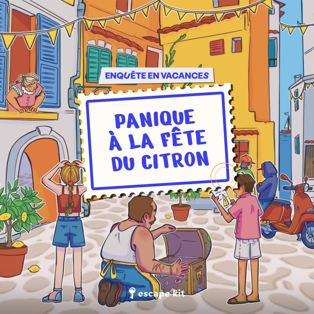 Escape Kit : L'enquête en vacances de 7 jours - Panique à la fête du citron