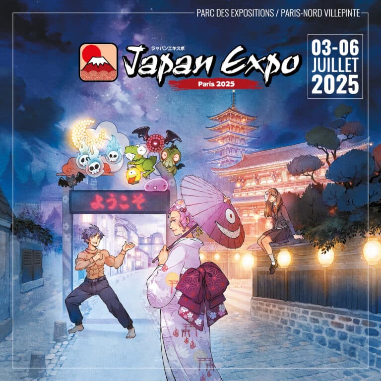 Nouvelle affiche de Japan Expo pour l'édition 2025
