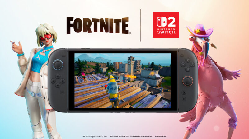 Fortnite arrive sur Nintendo Switch 2