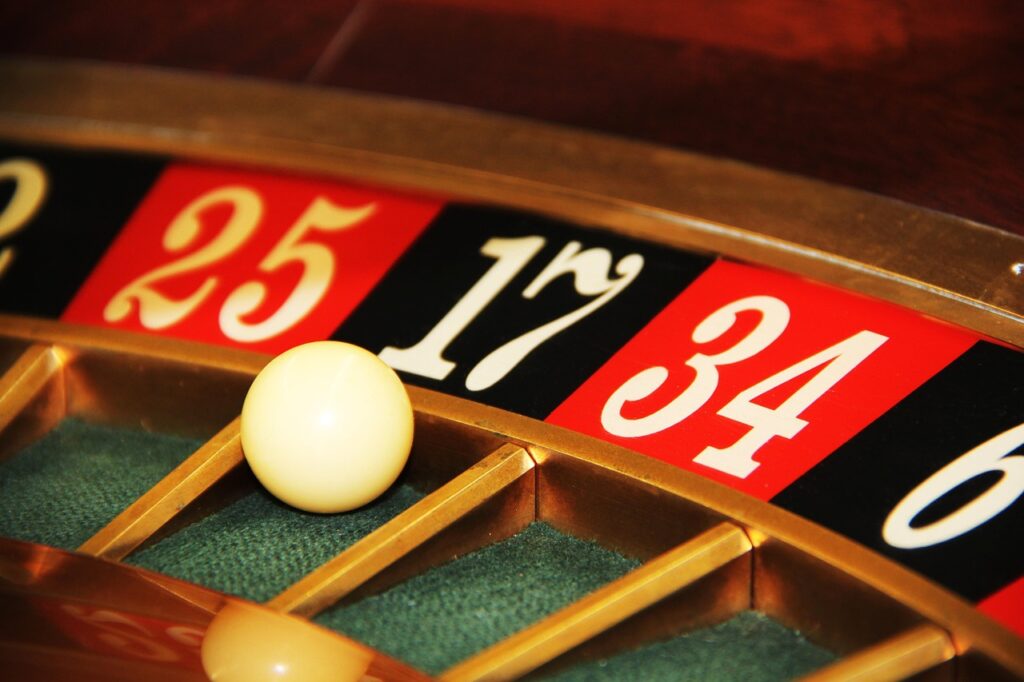 Jeux en ligne, Nombre chanceux, Roulette