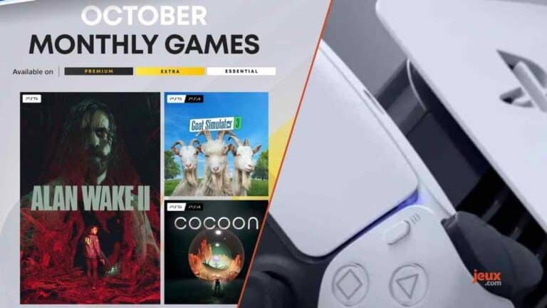 PlayStation Plus octobre 2025 : Alan Wake II, Goat Simulator 3 et Cocoon rejoignent le catalogue