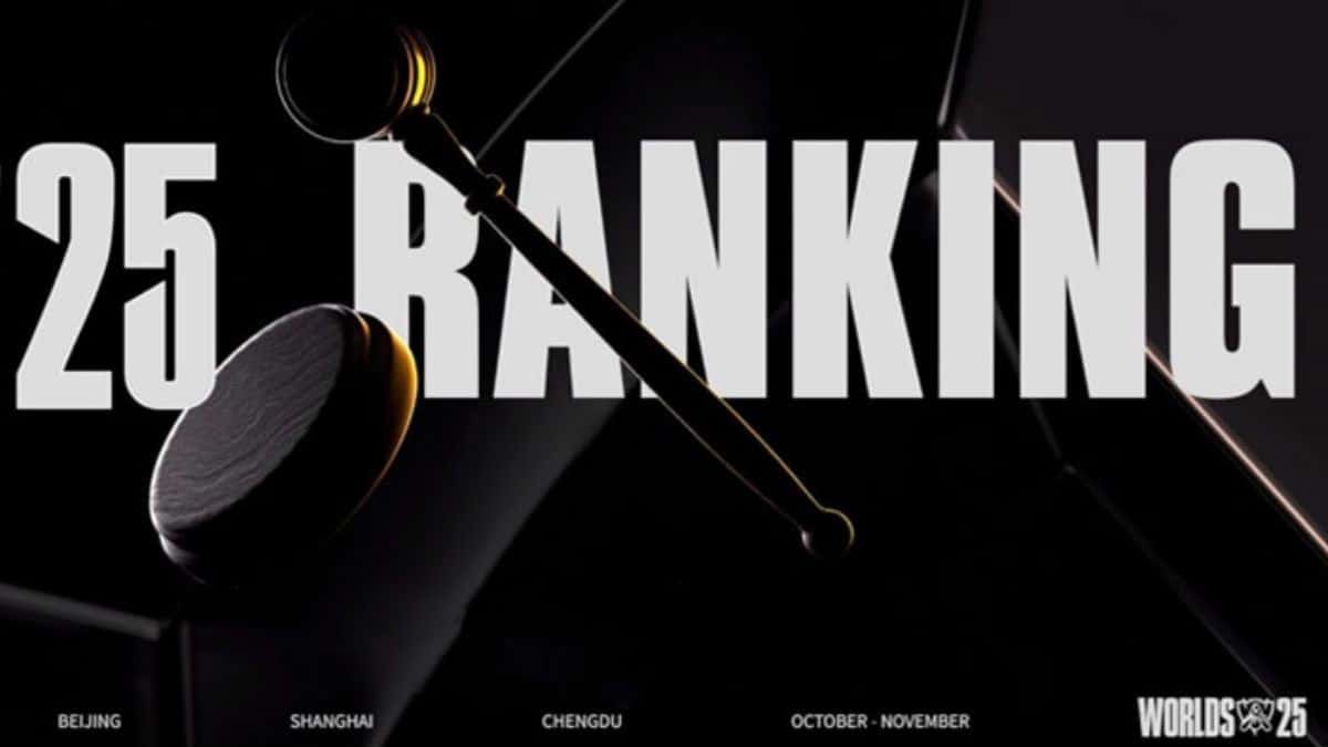 Worlds 2025 : le Power Ranking d’OTP vient de tomber, voici les équipes en tête !