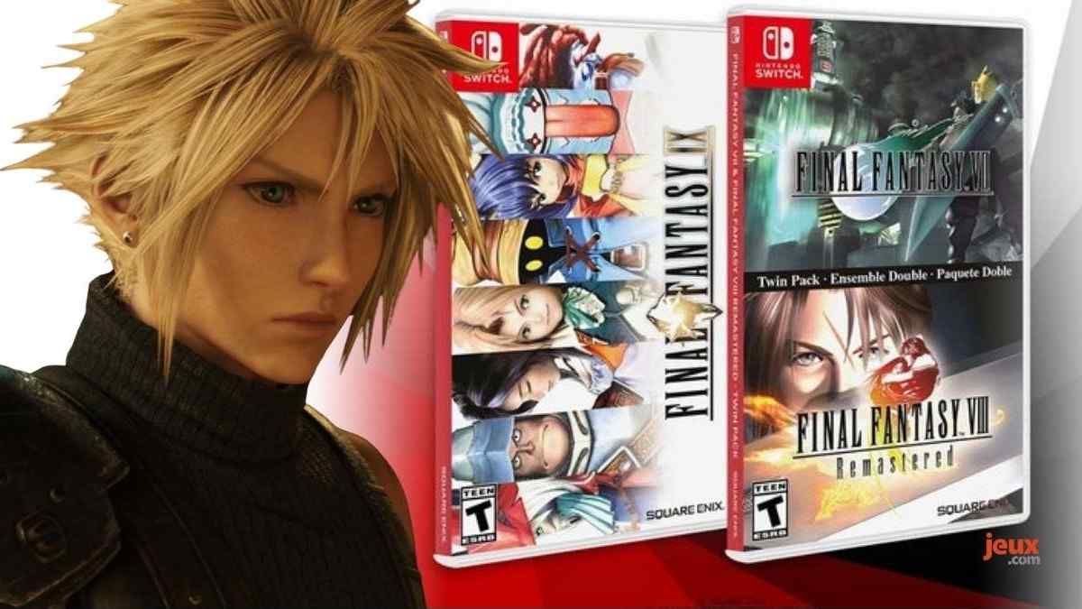 Final Fantasy VII, VIII et IX reviennent en édition physique sur Switch dès décembre 2025