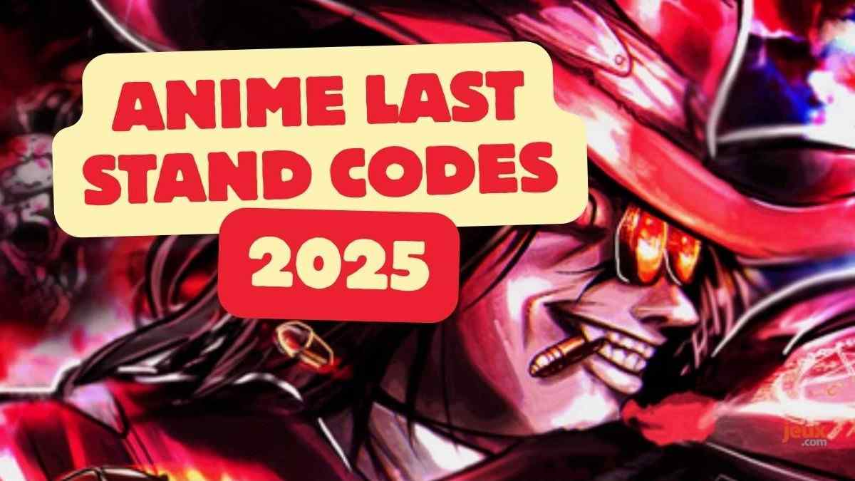 Anime Last Stand Codes - Codes ALS Actifs