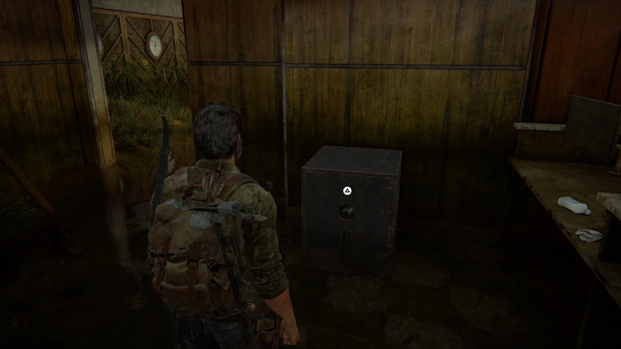 Code coffre Hôtel de Pittsburgh The Last of Us 1