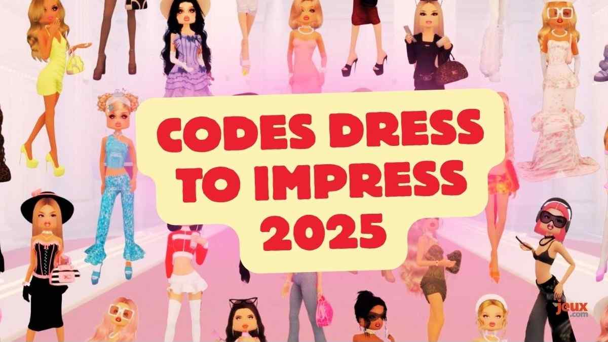 Codes Dress to Impress : tous les codes actifs et comment les réclamer (novembre 2025)