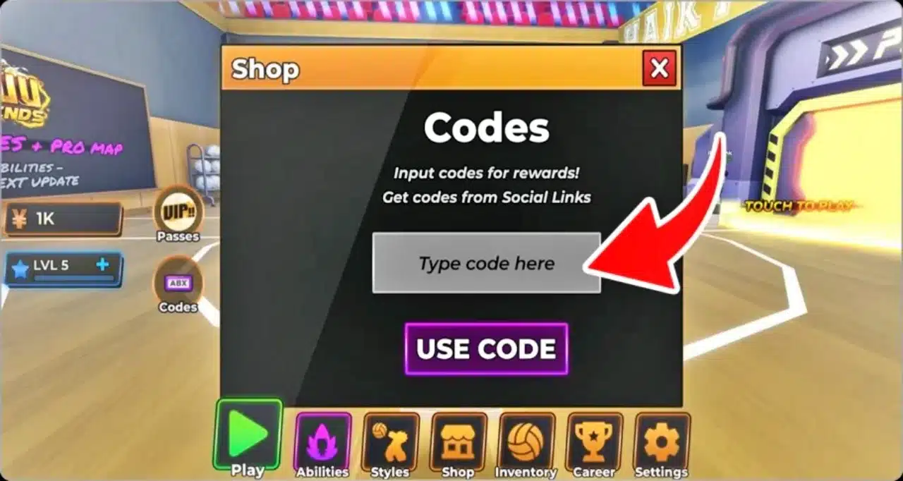 codes Haikyuu Legends novembre 2025