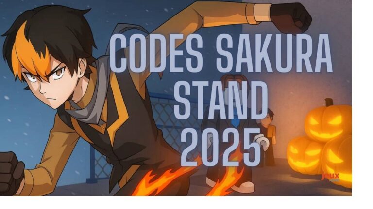 Sakura Stand : tous les codes décembre 2025 pour rewards gratuites