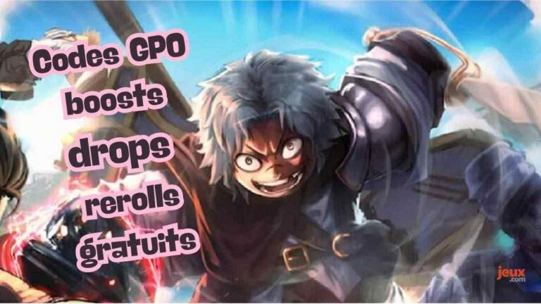 Codes GPO : boosts, drops et rerolls gratuits ([bw_monthyear])