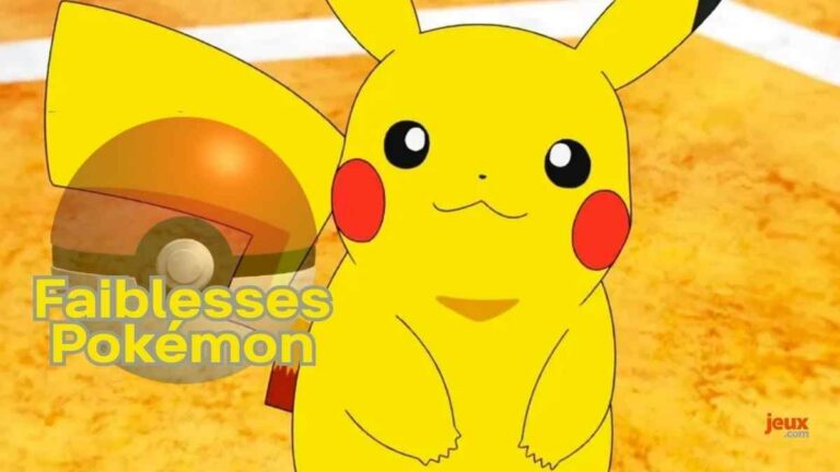 Faiblesse Pokémon : maîtrisez les forces et faiblesses des types