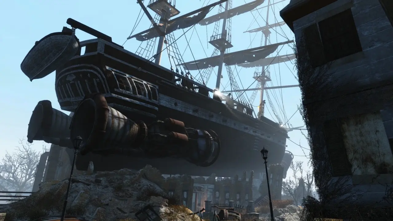 Fallout 4 USS Constitution