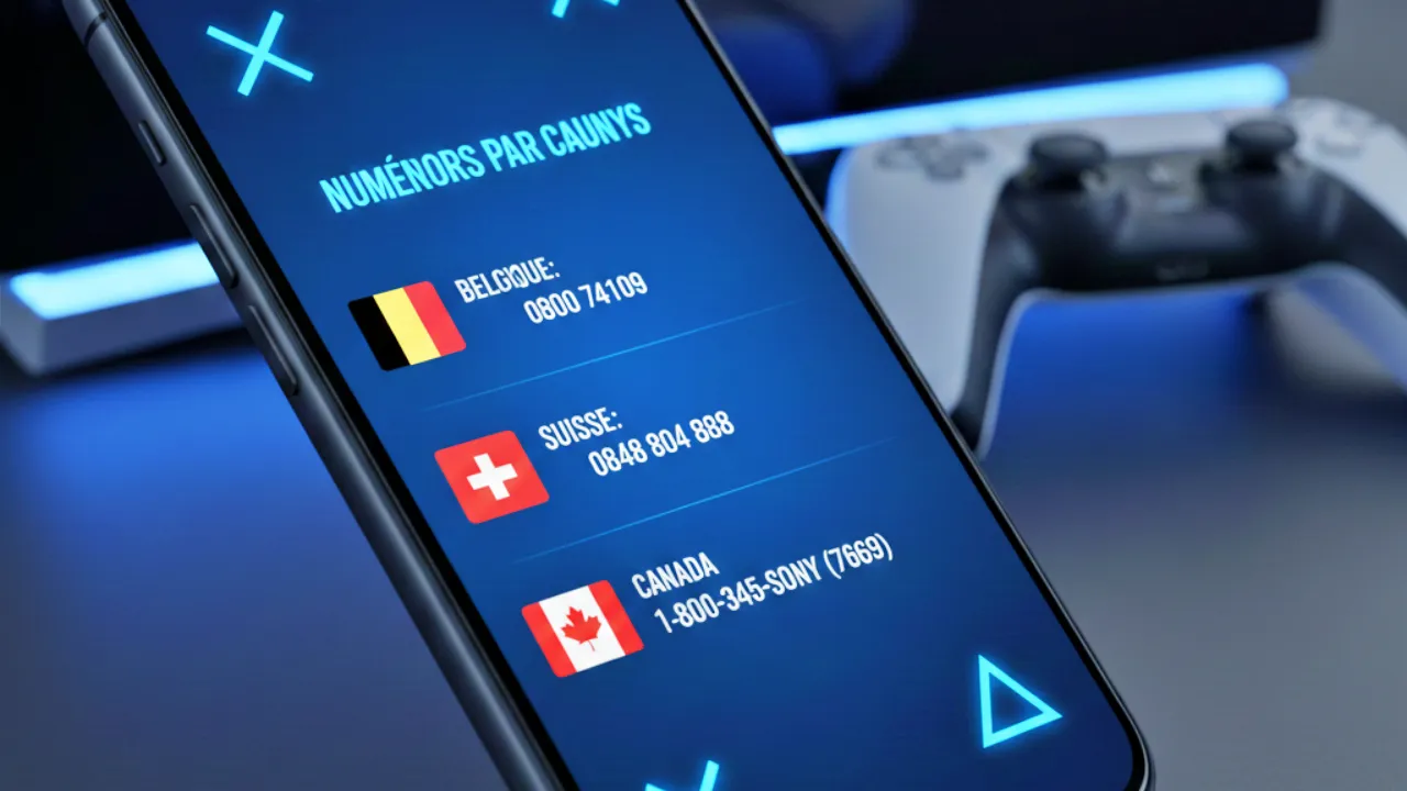 Numéros pour la Belgique, la Suisse et le Canada