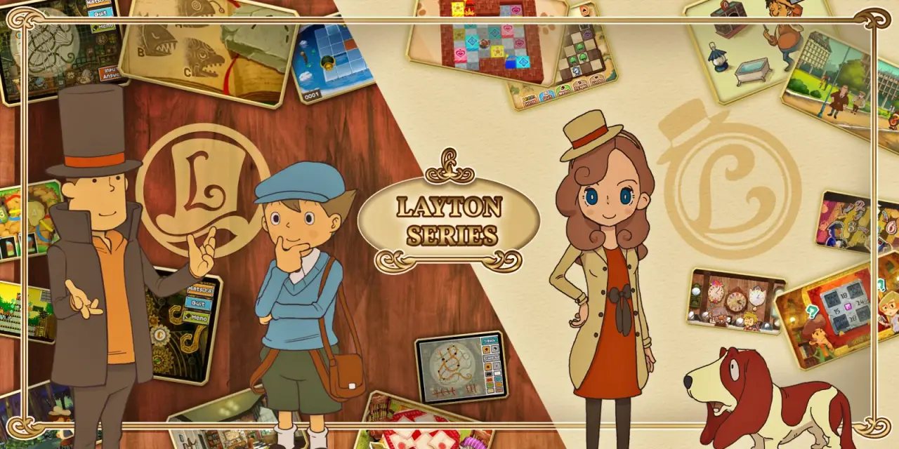 Serie Professeur Layton sur Switch et Switch 2