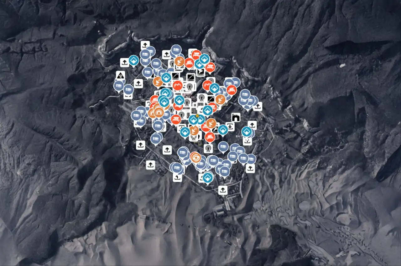 Map Spaceport (Acerra Spaceport)