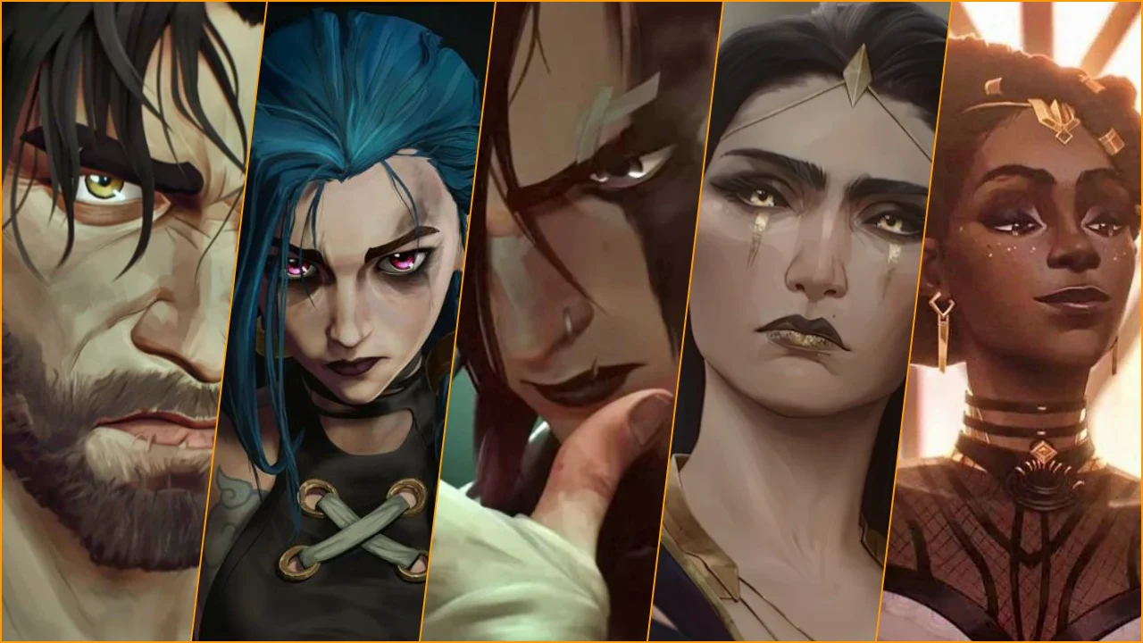 Les personnages Arcane