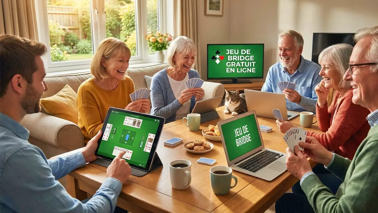 Jeu de Bridge gratuit en ligne
