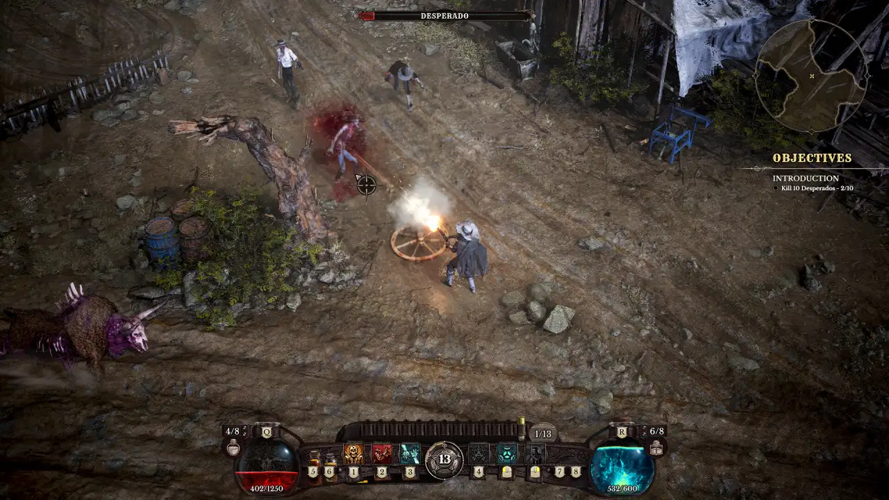 Gameplay The Dark West