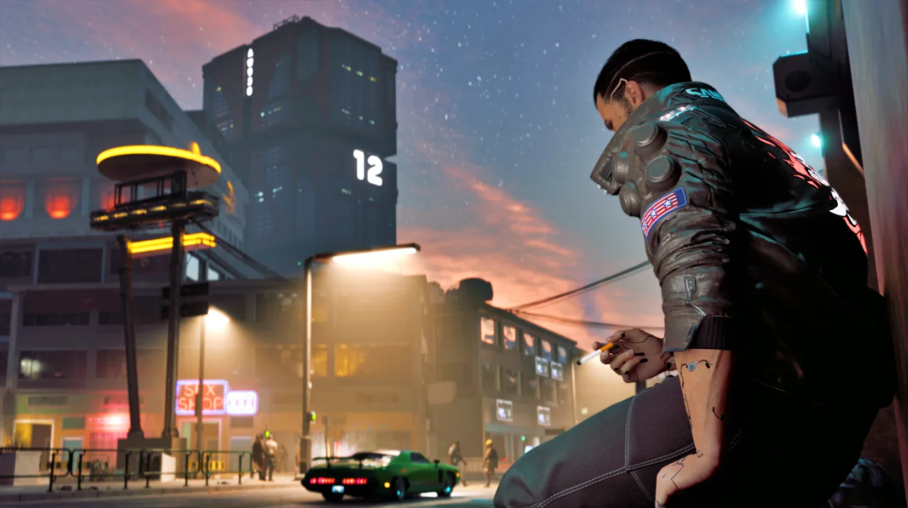 Mise à jour Cyberpunk 2077 sur PS5 Pro