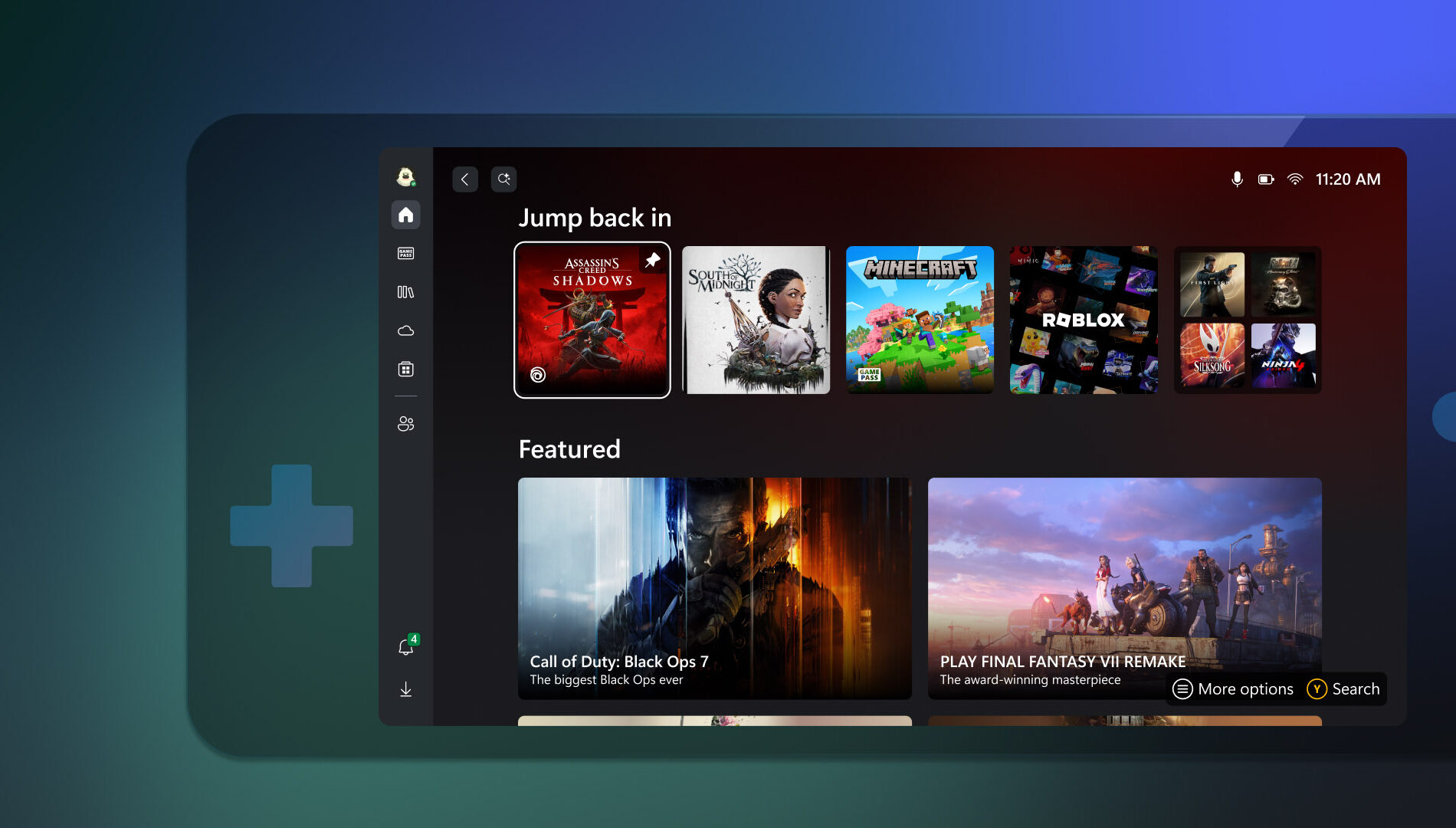 Xbox Launcher Mise à jour Xbox d'avril 2026: l'app PC devient un launcher universel ...