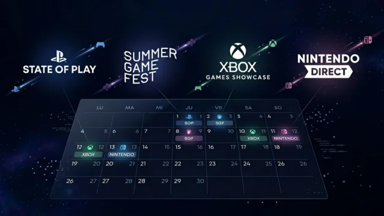 Evenements gaming de juin 2026