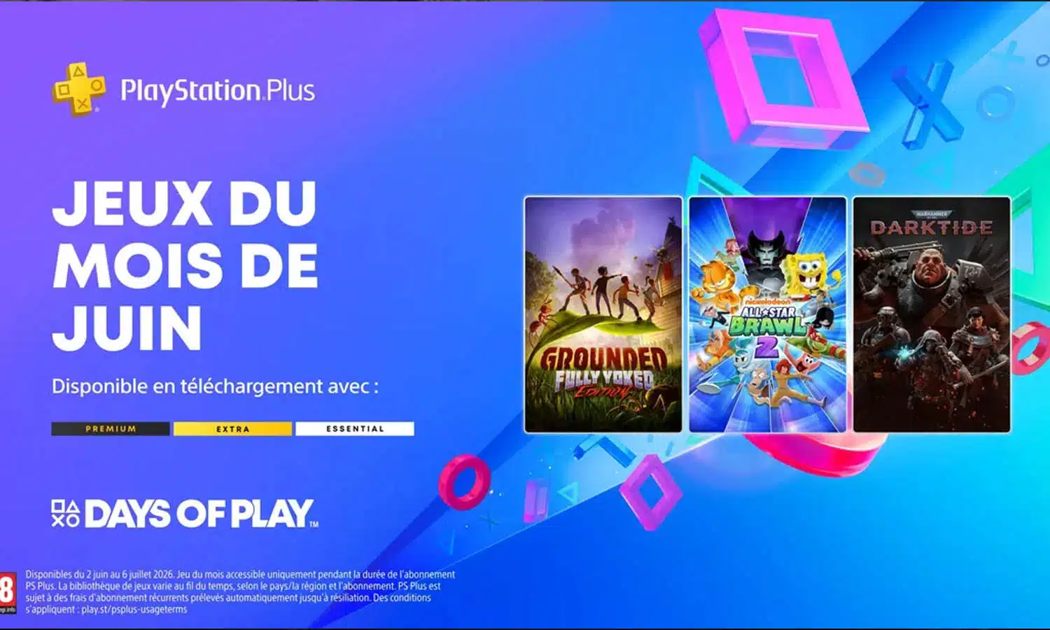 PS Plus de juin 2026