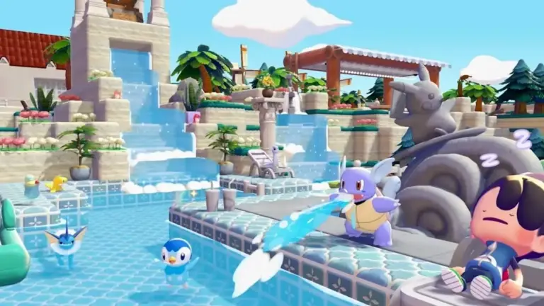 Pokémon Pokopia dévoile Bubbly Basin avant la sortie du premier DLC