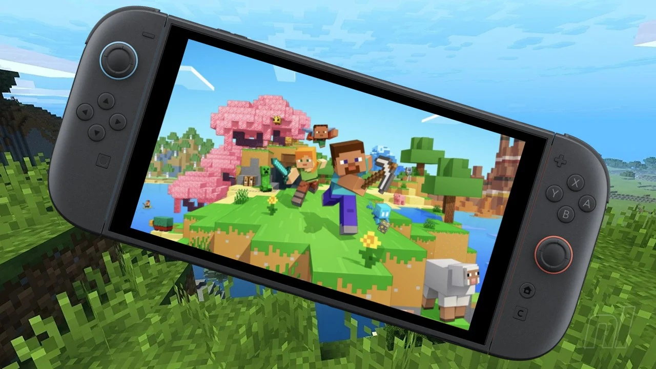 Minecraft sur Switch 2, mise à niveau gratuite pour les versions numériques
