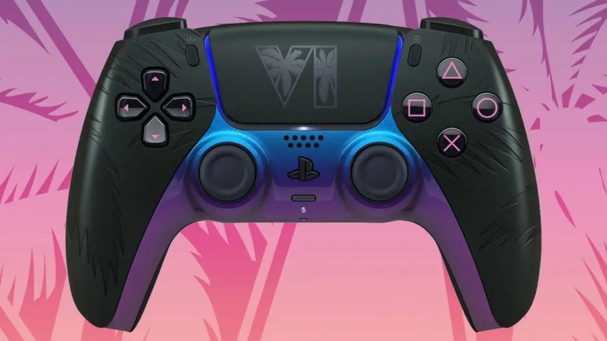 GTA 6, la DualSense noire de Vice City refait surface sur PlayStation Direct
